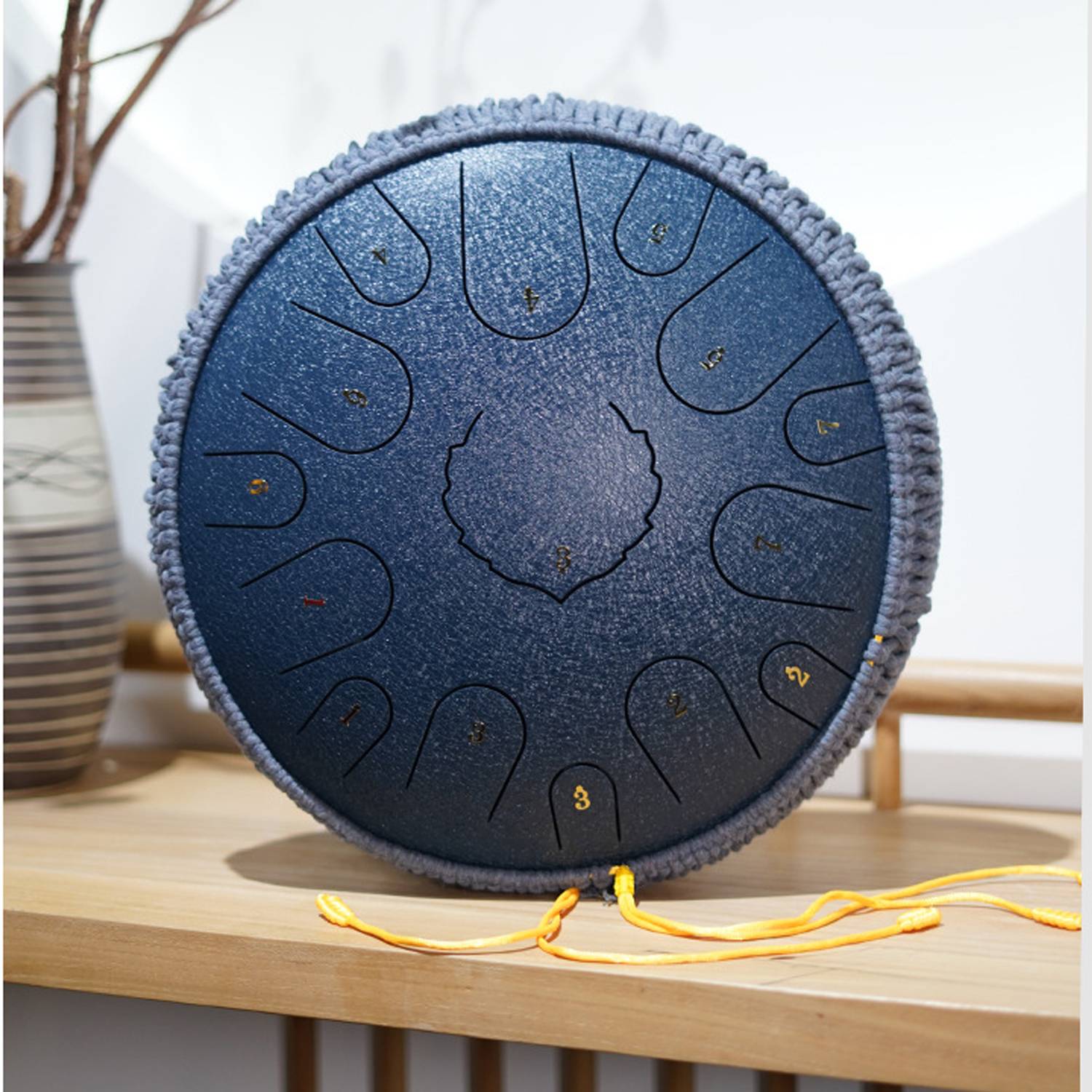 12 inch 13 Tone Steel Tongue Drum Percussion Instrument 2