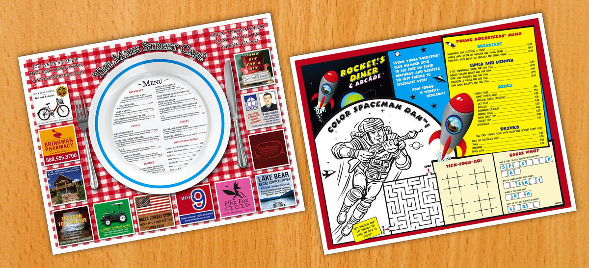 Paper Place Mats - 11x14 inch 3