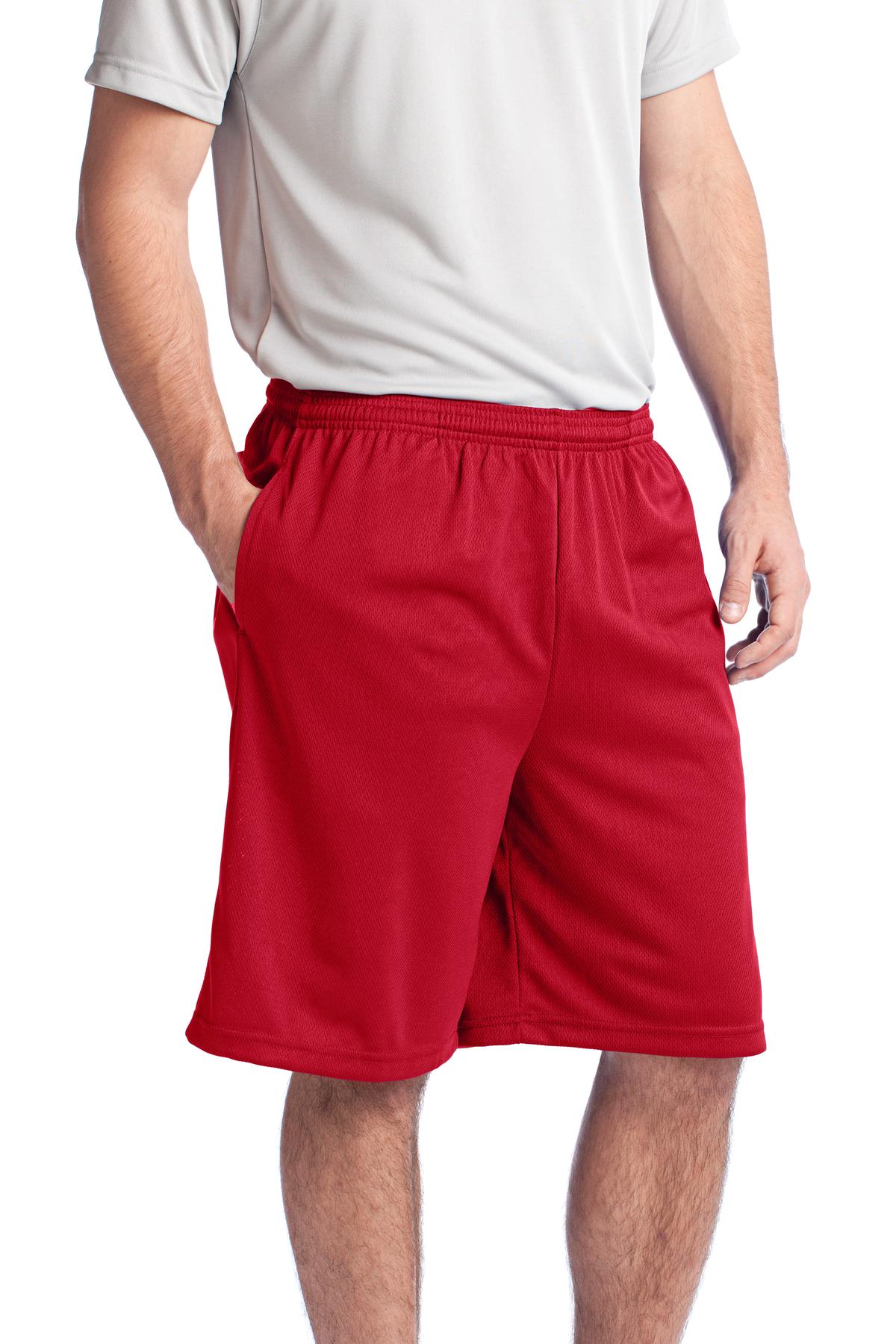Sport-Tek PosiCharge Tough Mesh Pocket Short. ST312 13