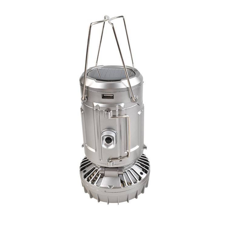 Solar Camping Lamps With Electric Fan 1