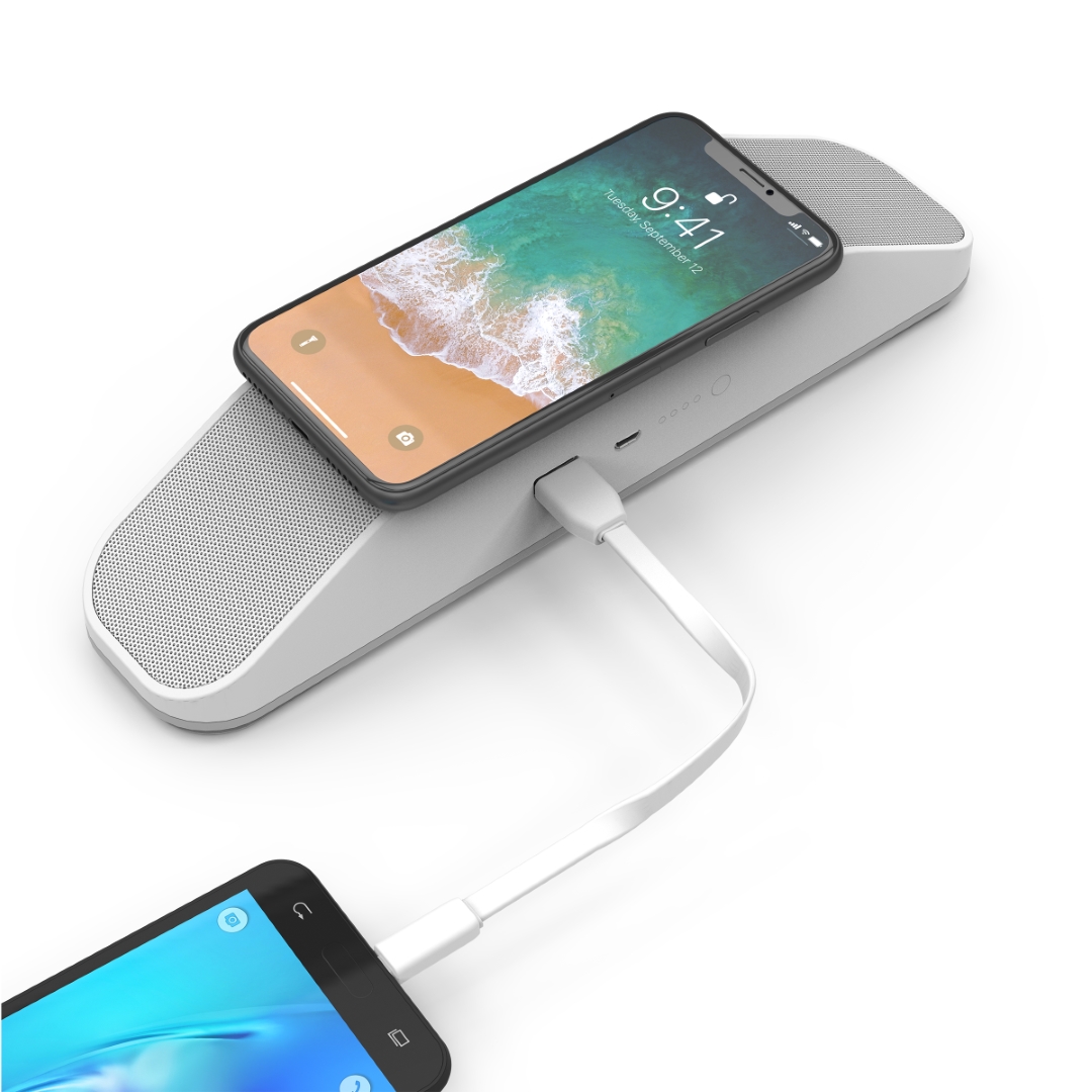 Forte: 2-in-1 speaker and wireless phone charger 5