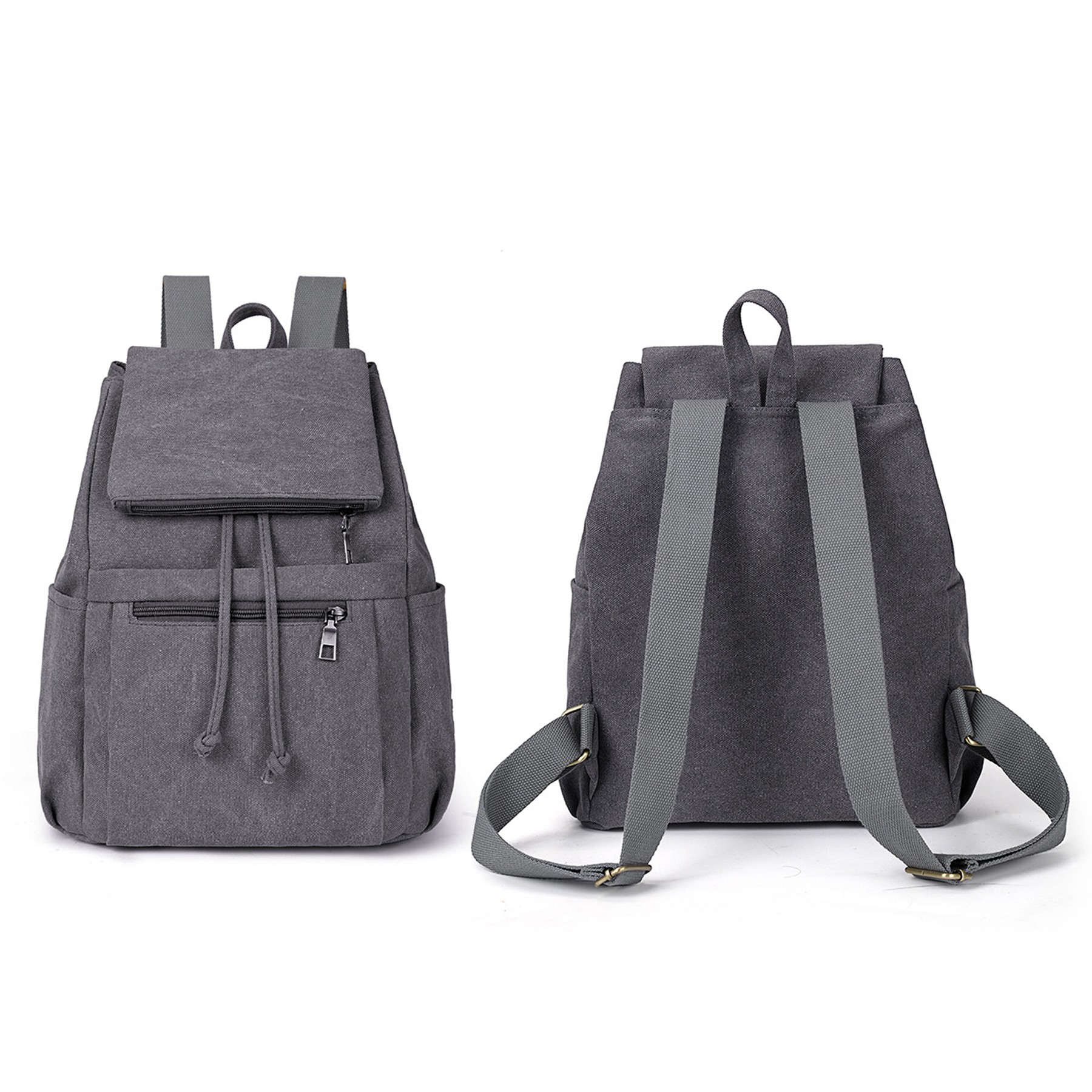 Hiking Canvas Backpack 2