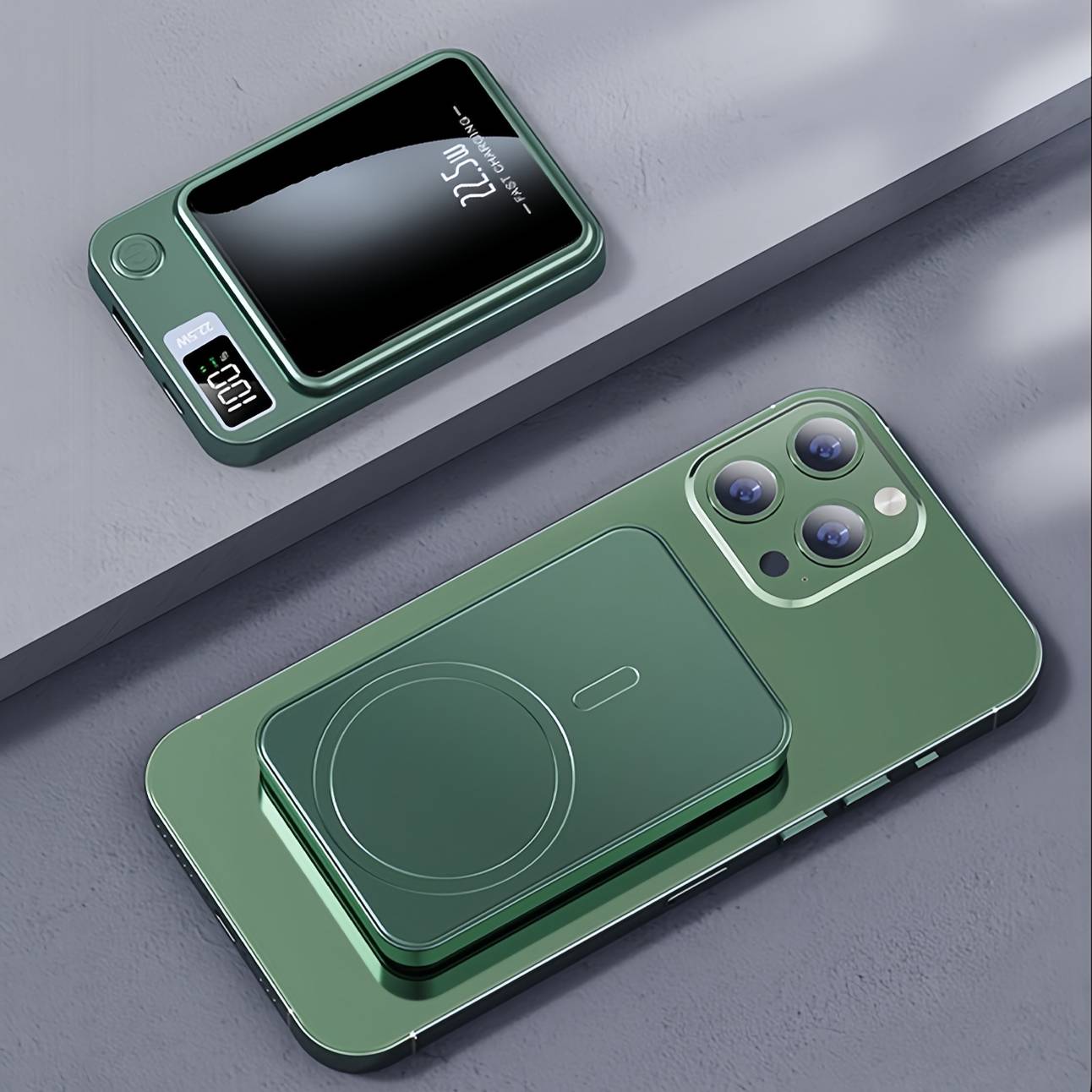 Super fast magnetic wireless power bank 3