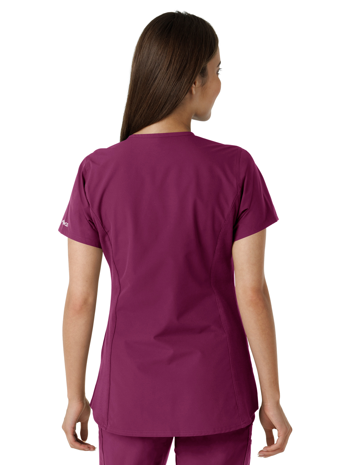 Carhartt Scrubs - Force Essentials Women's Notch Neck Tunic Knit Panel Top 32