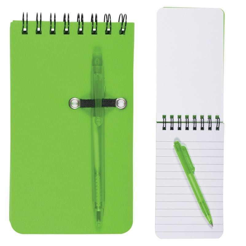 Spiral Notebook W/ Pen 3