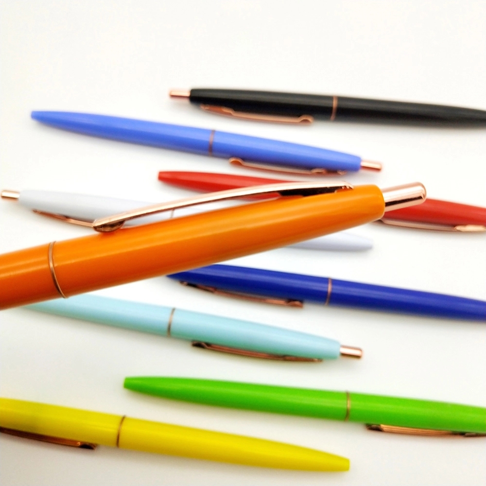 Promotional Gold Click Action Pens 6