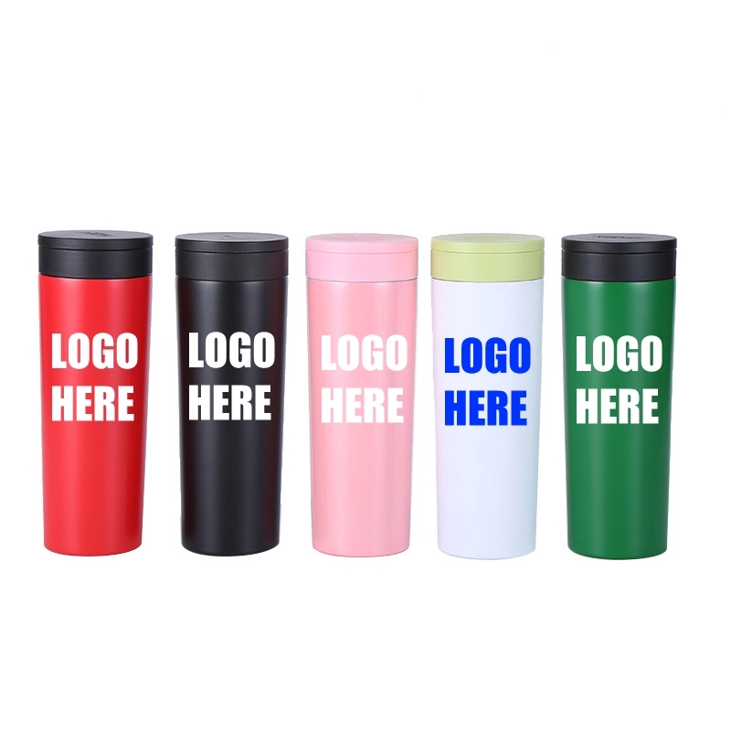 Custom 17 oz Stainless Steel Travel Coffee Tumbler With Lid 3