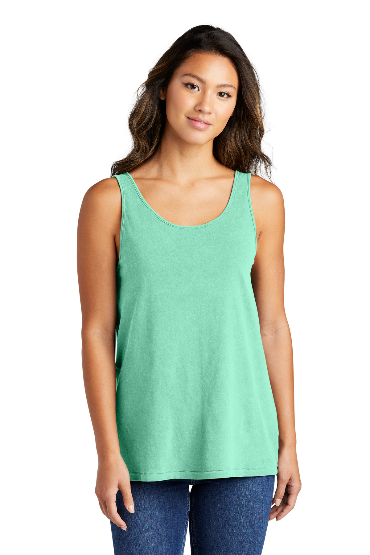 Port & Co Women's Beach Wash Garment-Dyed Tank LPC099TT 30