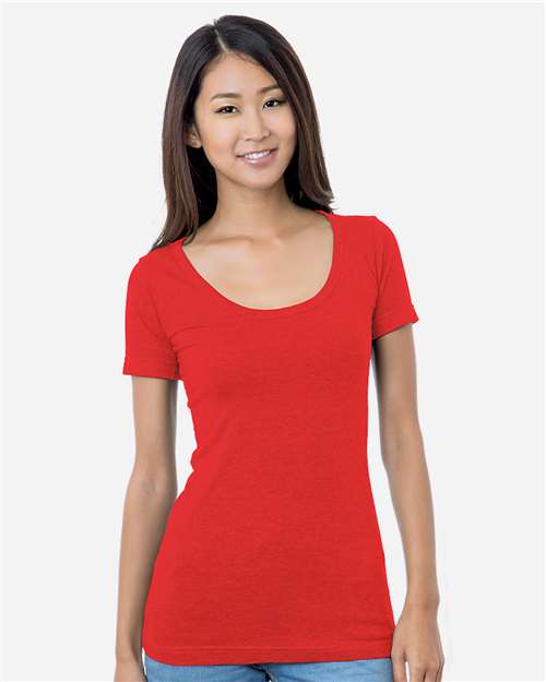Women's USA-Made Scoop Neck T-Shirt - 3405 21