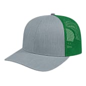 Cap America Poly/Cotton Trucker Mesh Back Cap 529