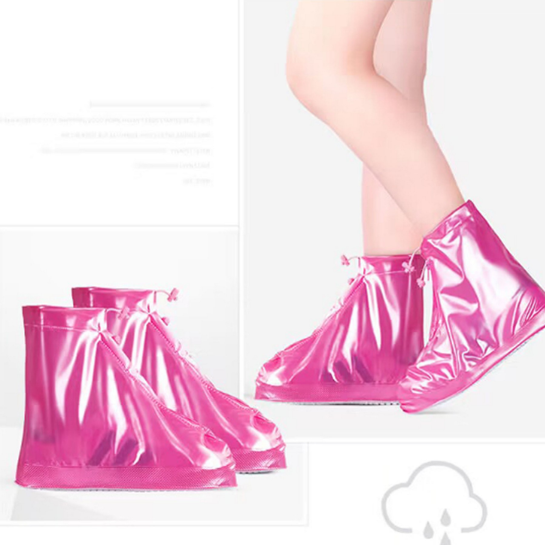 Reusable PVC Rubber Sole Cover 3