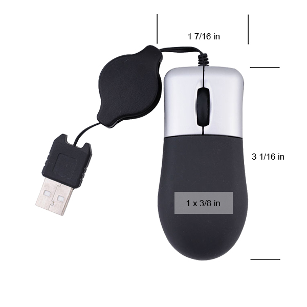 Bingham Mini Wire Optical Mouse