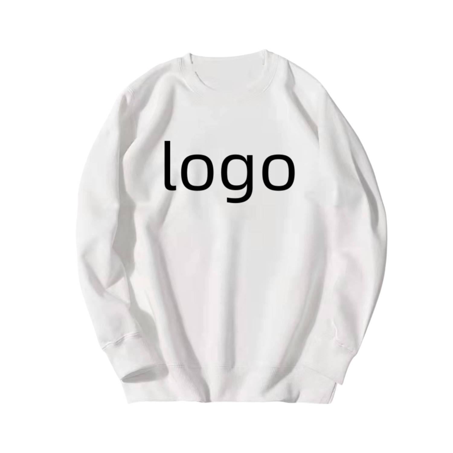 Crew Neck 5.9 oz. Polyester Sweatshirt, custom hoodie or sweatshirt with logo imprint 2