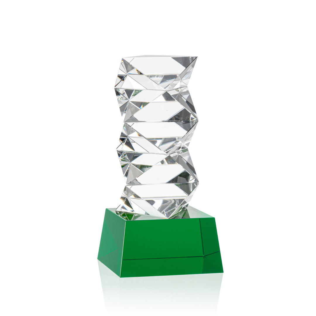 Callucci VividPrint™ Award on Robson Base - Green 7