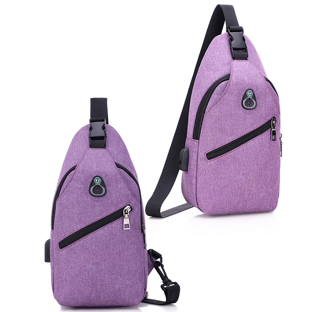 Travel Chest Bag With Usb Charging Port 2