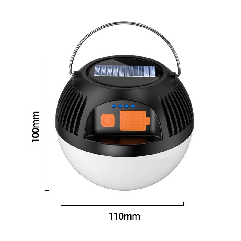 Custom Rechargeable Solar Led Camping Light 8