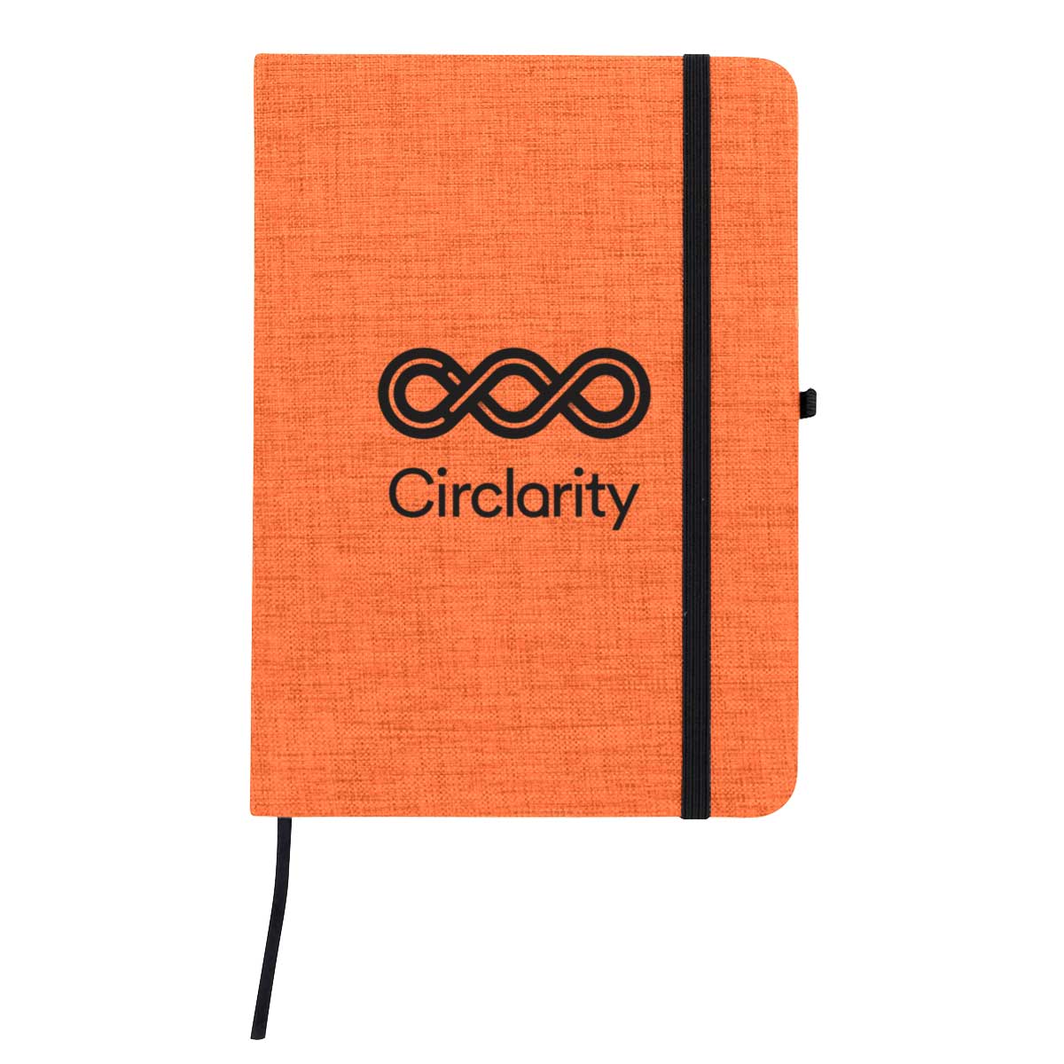 RPET Heathered Journal with pen loop 5