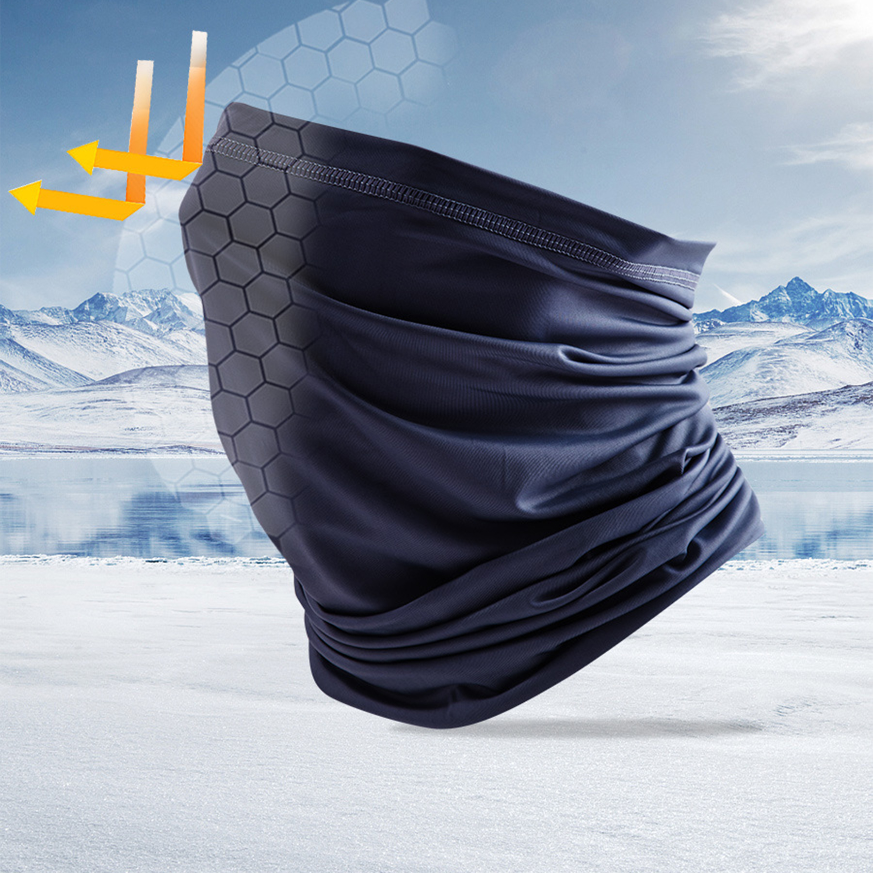 Spandex Ice Silk Sunscreen Riding Mask 8