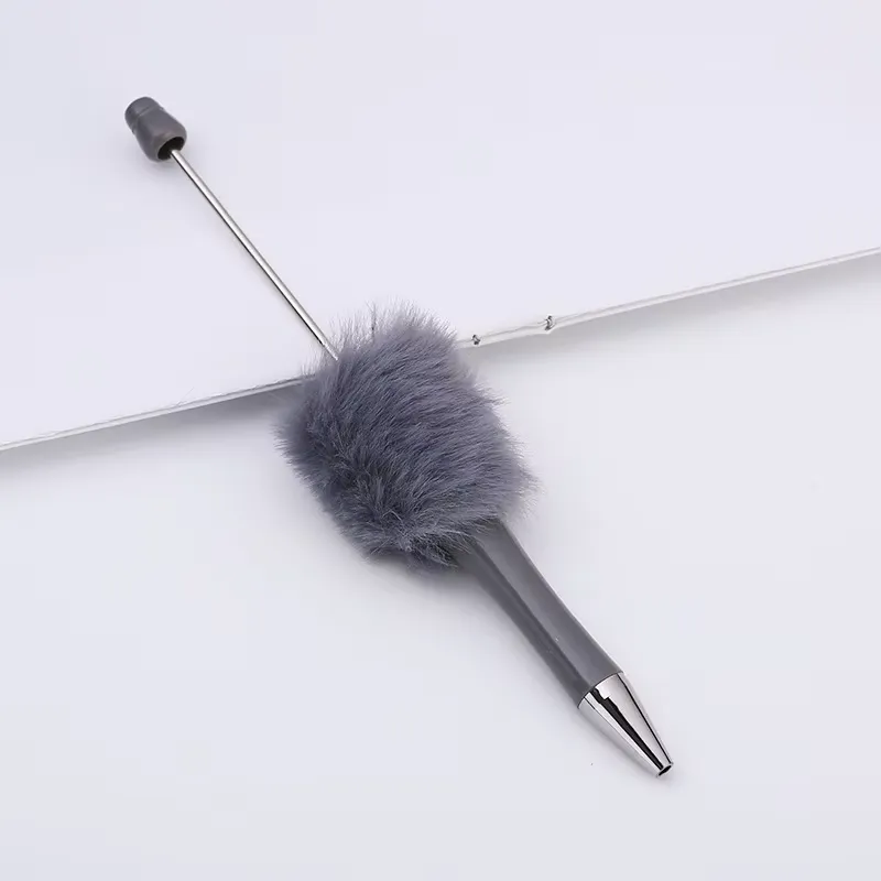 Creative Cute Plush Ball Ballpoint Pen 10