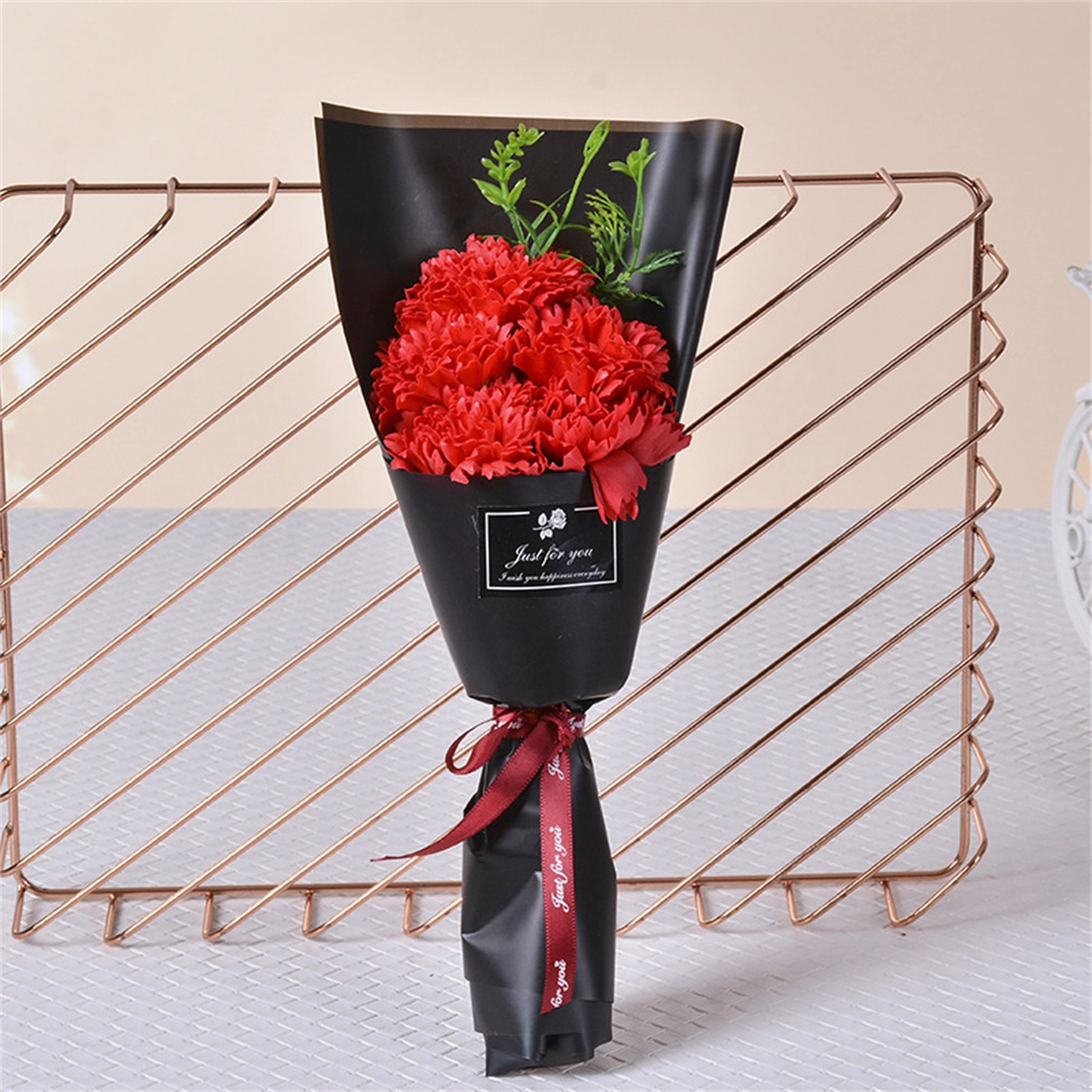 Soap Carnation Bouquet for Mother's Day 6