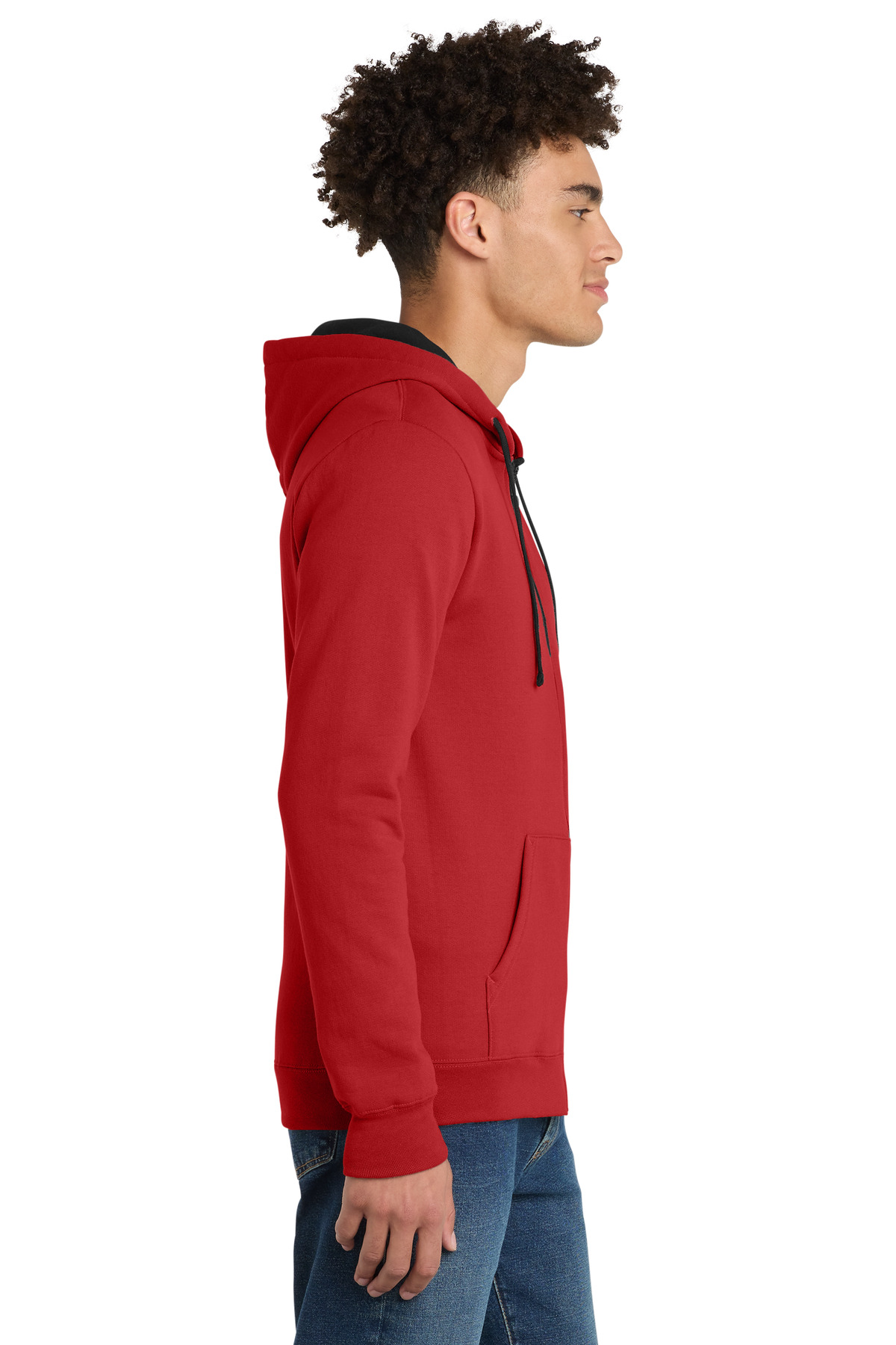 District The Concert Fleece Full-Zip Hoodie. DT800, custom hoodie or sweatshirt with logo imprint 71