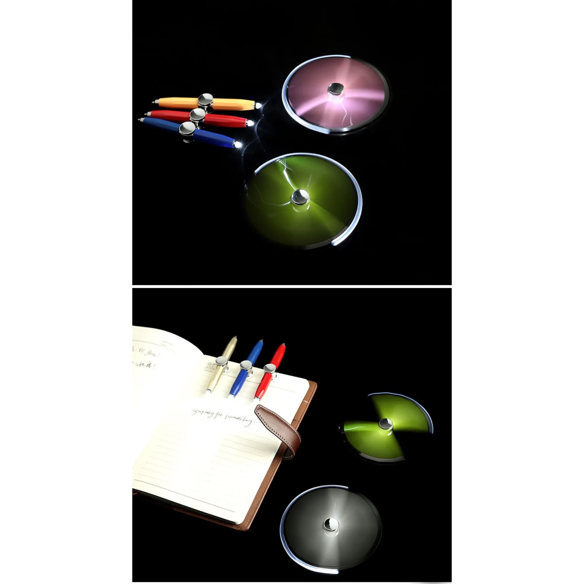 Cool LED Fingertip Spinning Pen 9