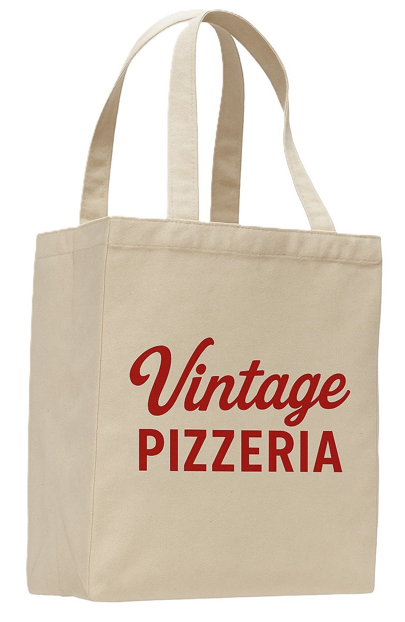 Canvas Shopper Tote with 5" Bottom Gusset, custom tote bag with logo imprint 4