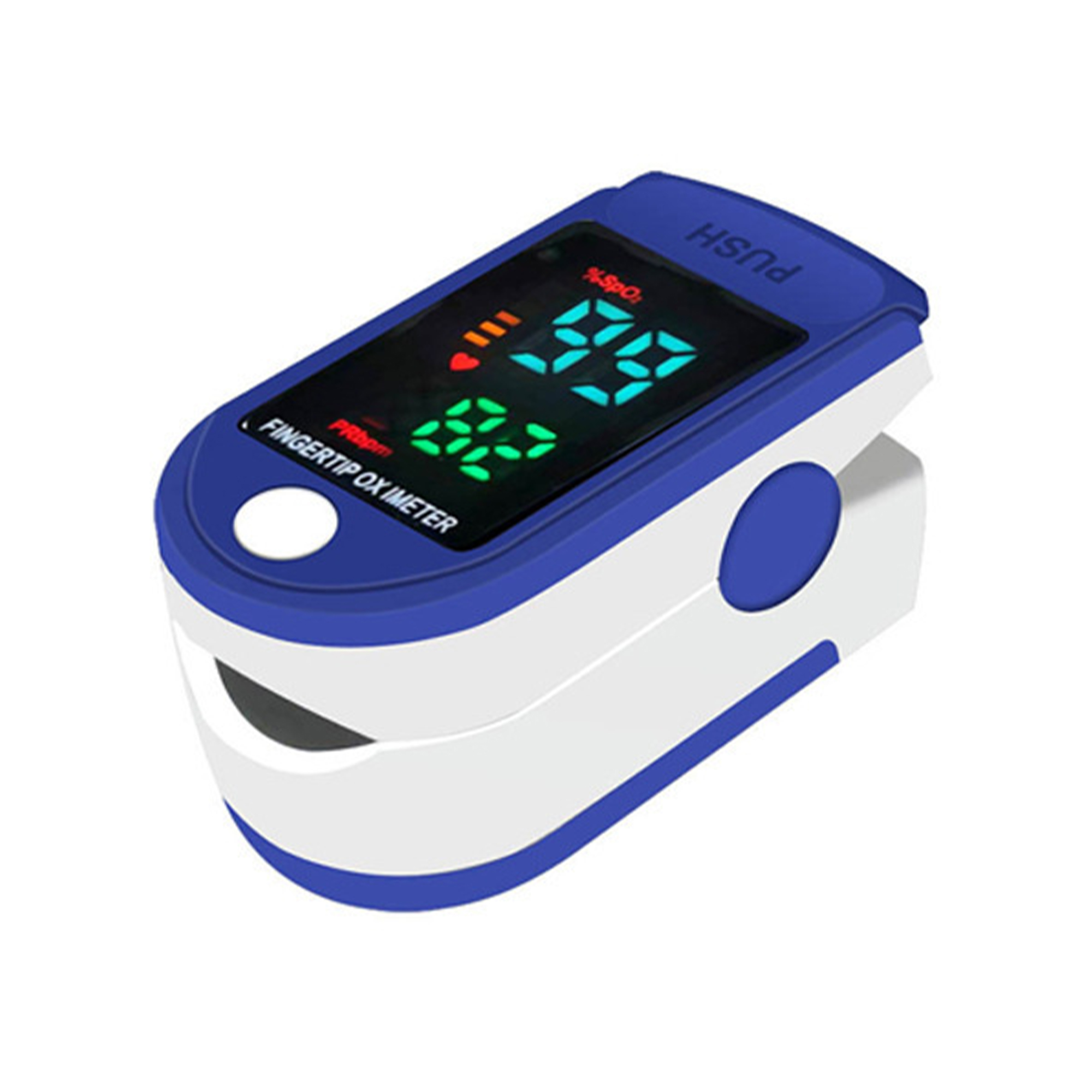 Digital Fingertip Oxygen Meter 3.63" x 2.37" x 1.58" 2