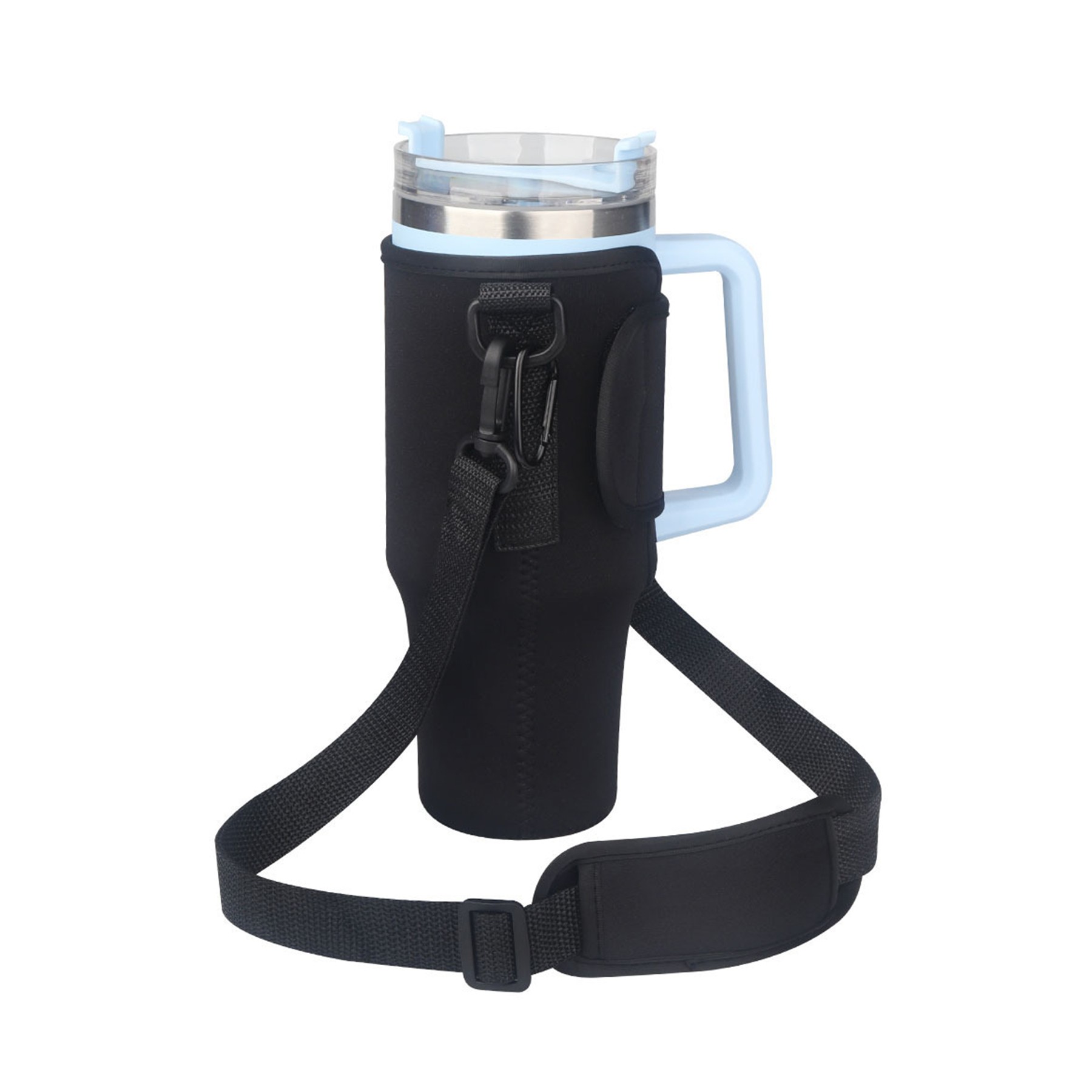 40 Oz. Adjustable Tumbler Sleeve Carrier Bag with Strap 2