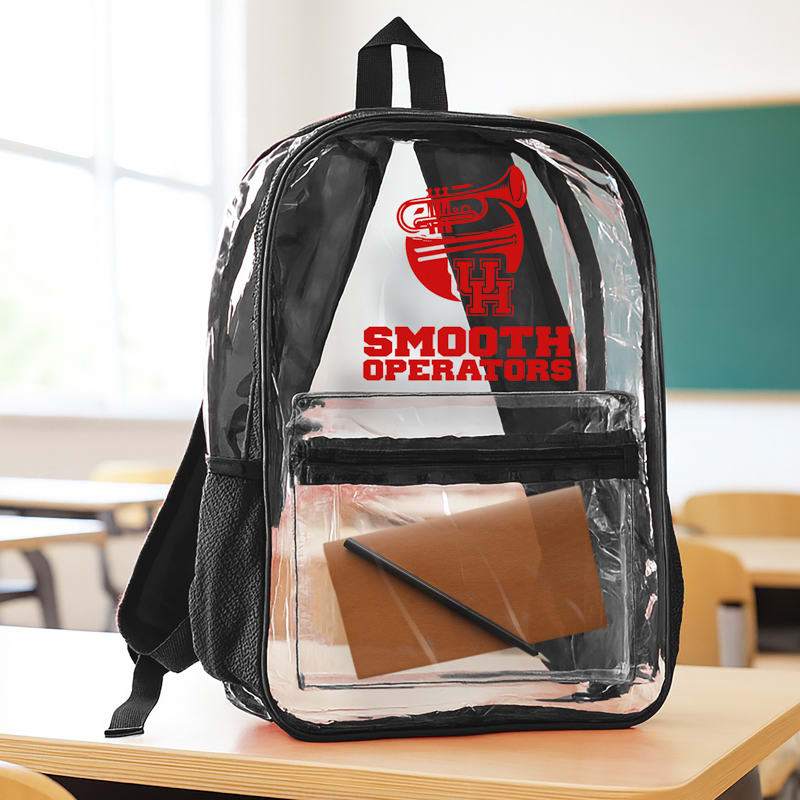 Pocket Clear Plastic Backpacks 43