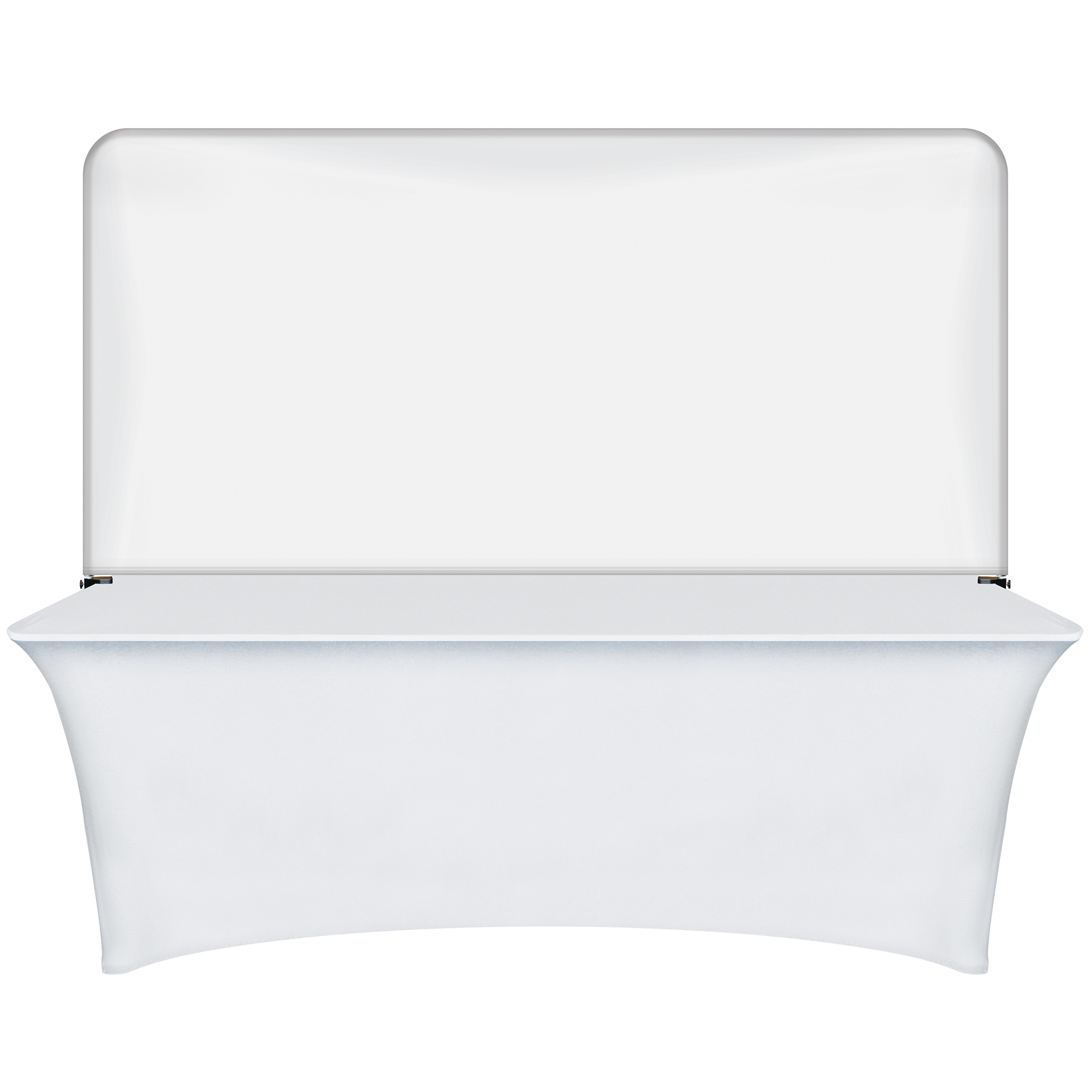 8' Table Cover Half Wall Kit 9