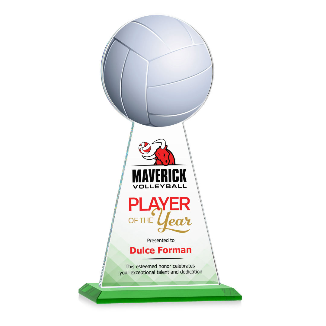 Edenwood Volleyball VividPrint™ Award - Green 8