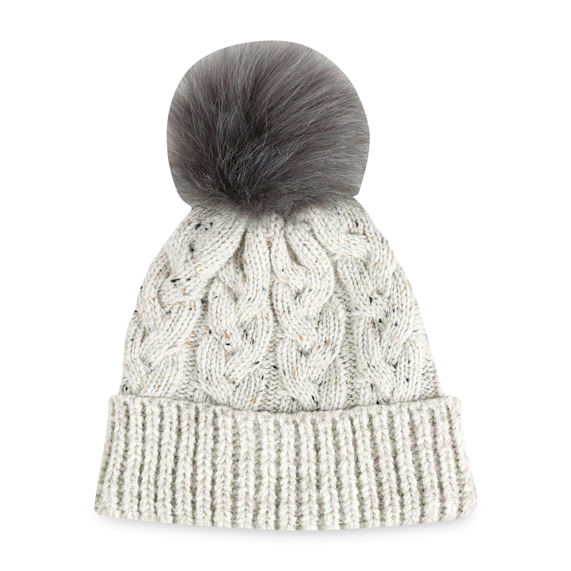 Ahead Speckle Pom Knit Hat 8