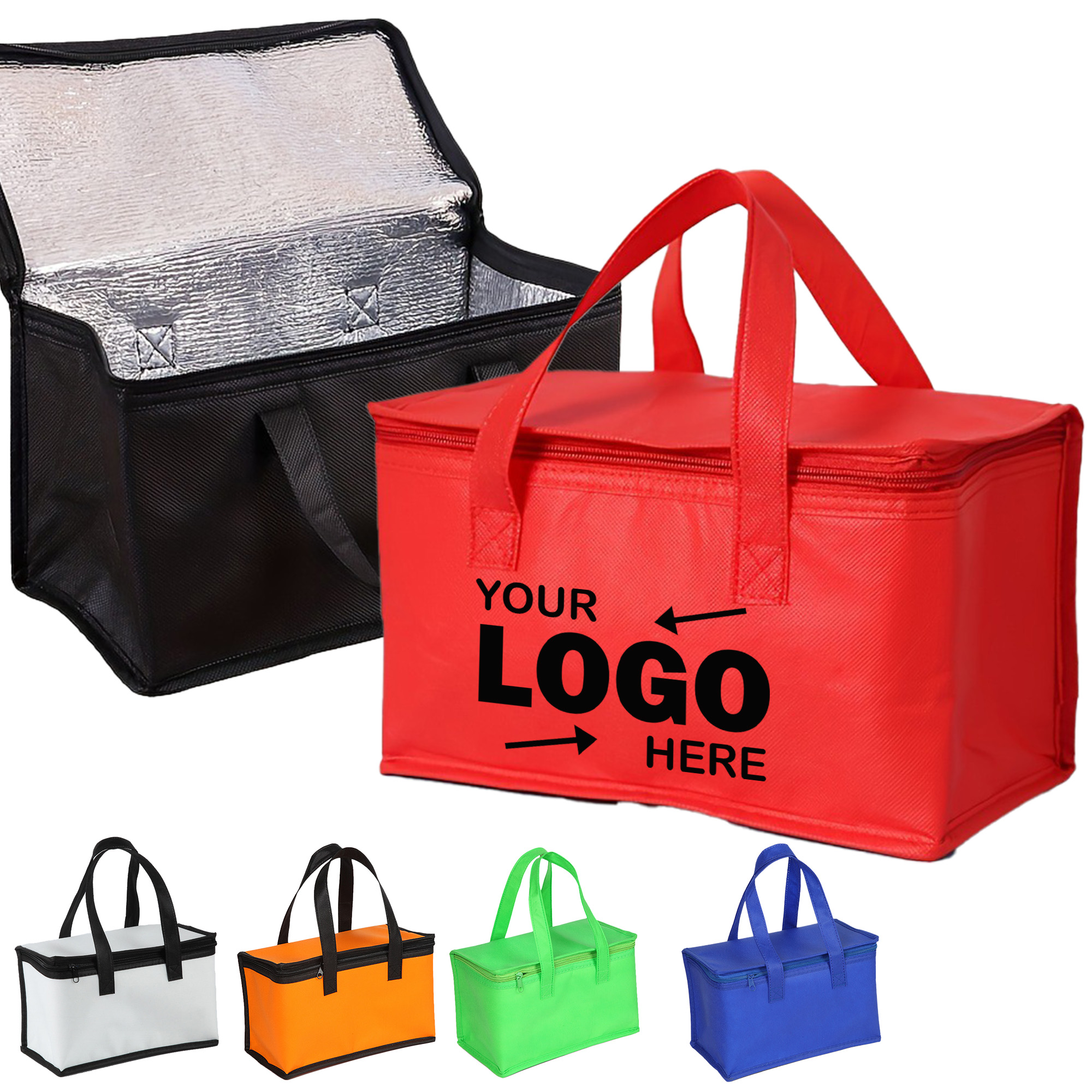 Oxford Cloth Reusable Square Insulated Bag 2