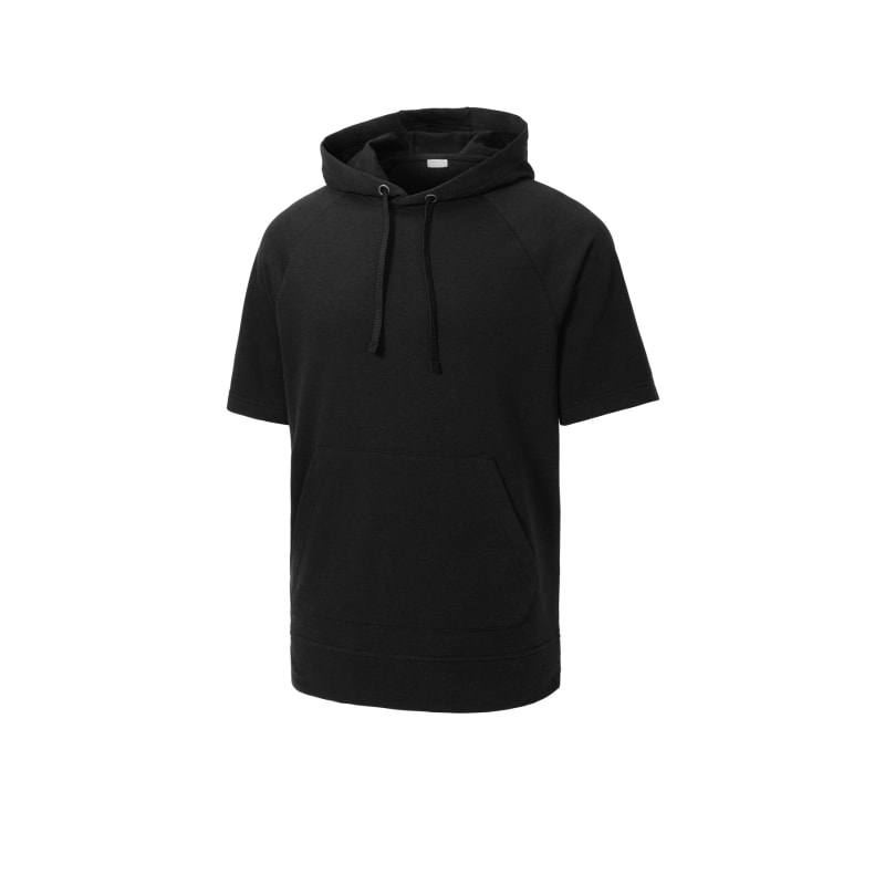 Sport-Tek PosiCharge Tri-Blend Wicking Fleece Short Sleeve Hooded Pullover, custom hoodie or sweatshirt with logo imprint 18