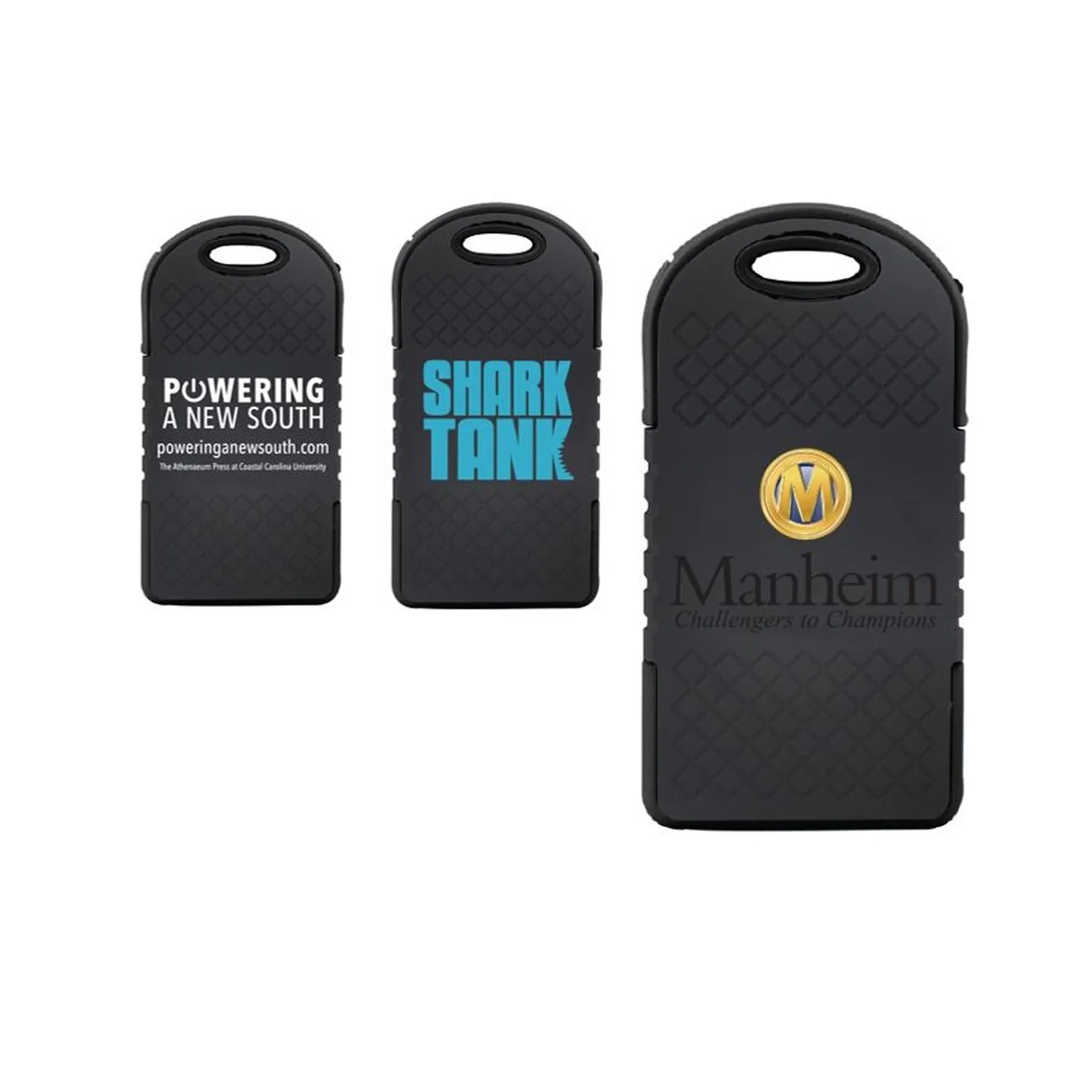 In Stock Waterproof Solar Charger with Carabiner -5,000mAh 5