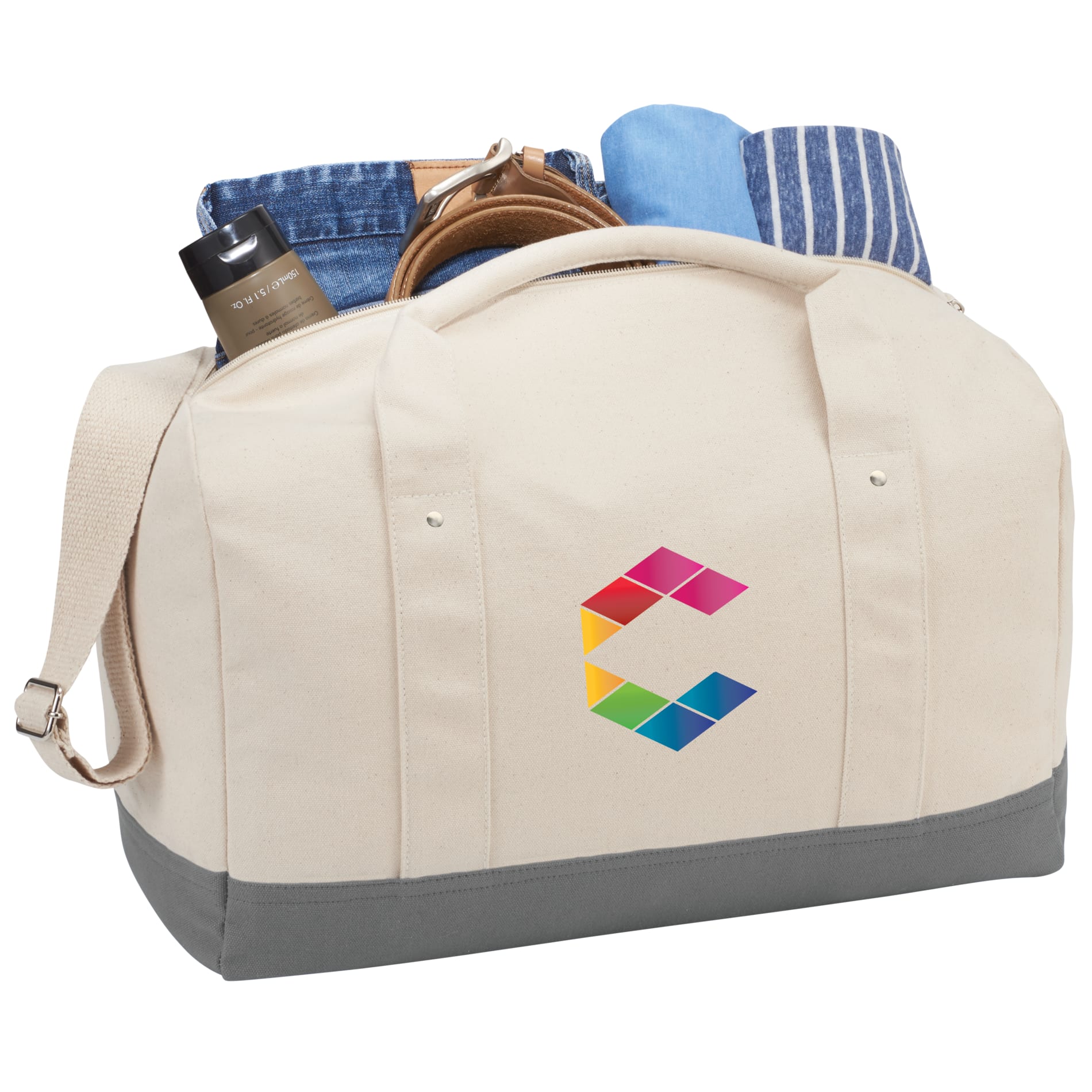 Belair 17" Cotton Canvas Duffel 32