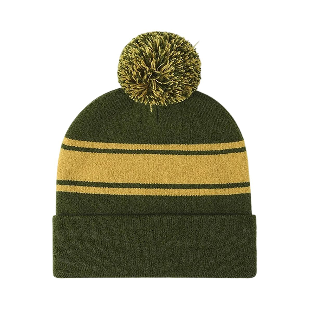 Acrylic Cuffed Knit Hat for Youth Winter Wear 6
