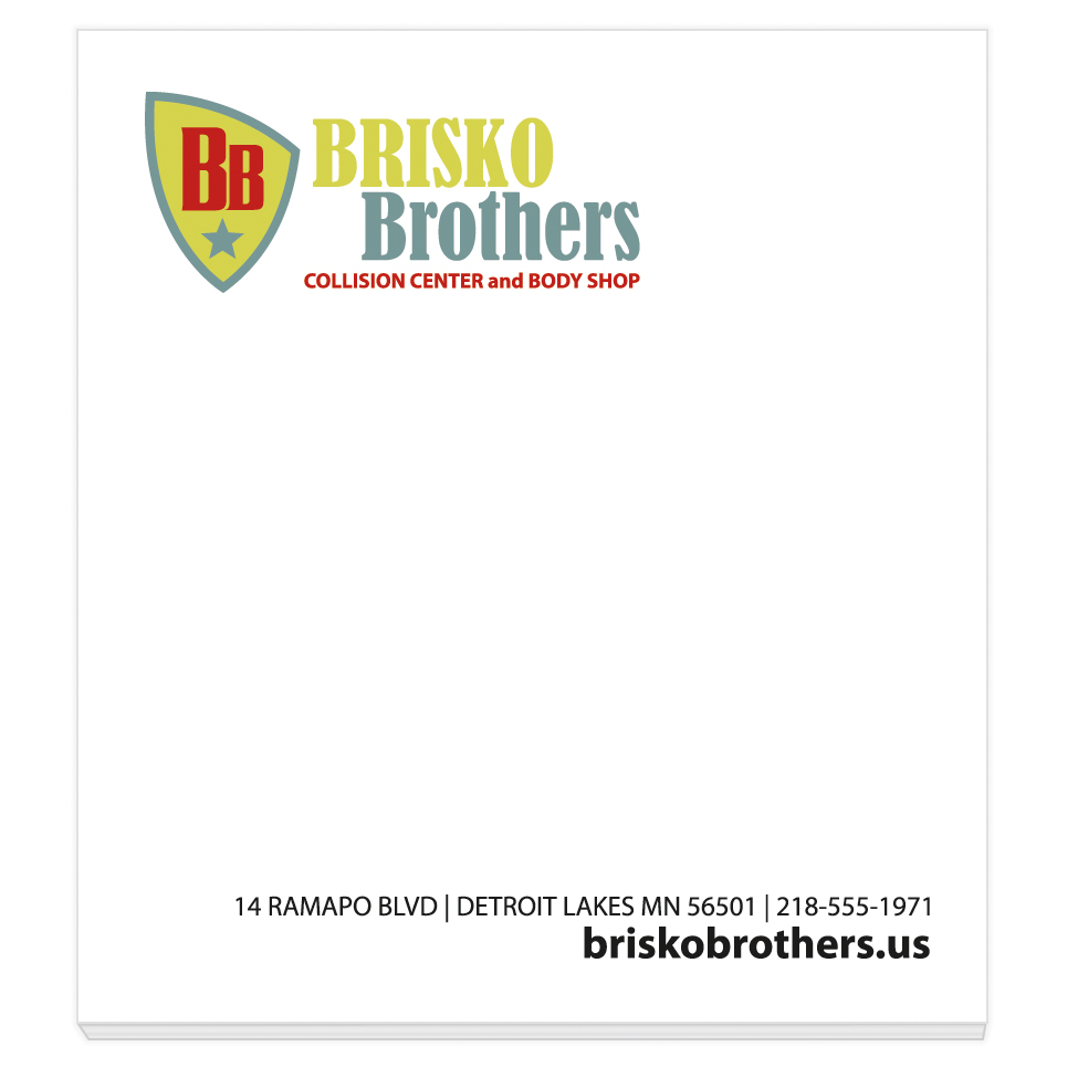 Souvenir® Sticky Note™ 2-3/4" x 3" Pad, 50 sheet 1