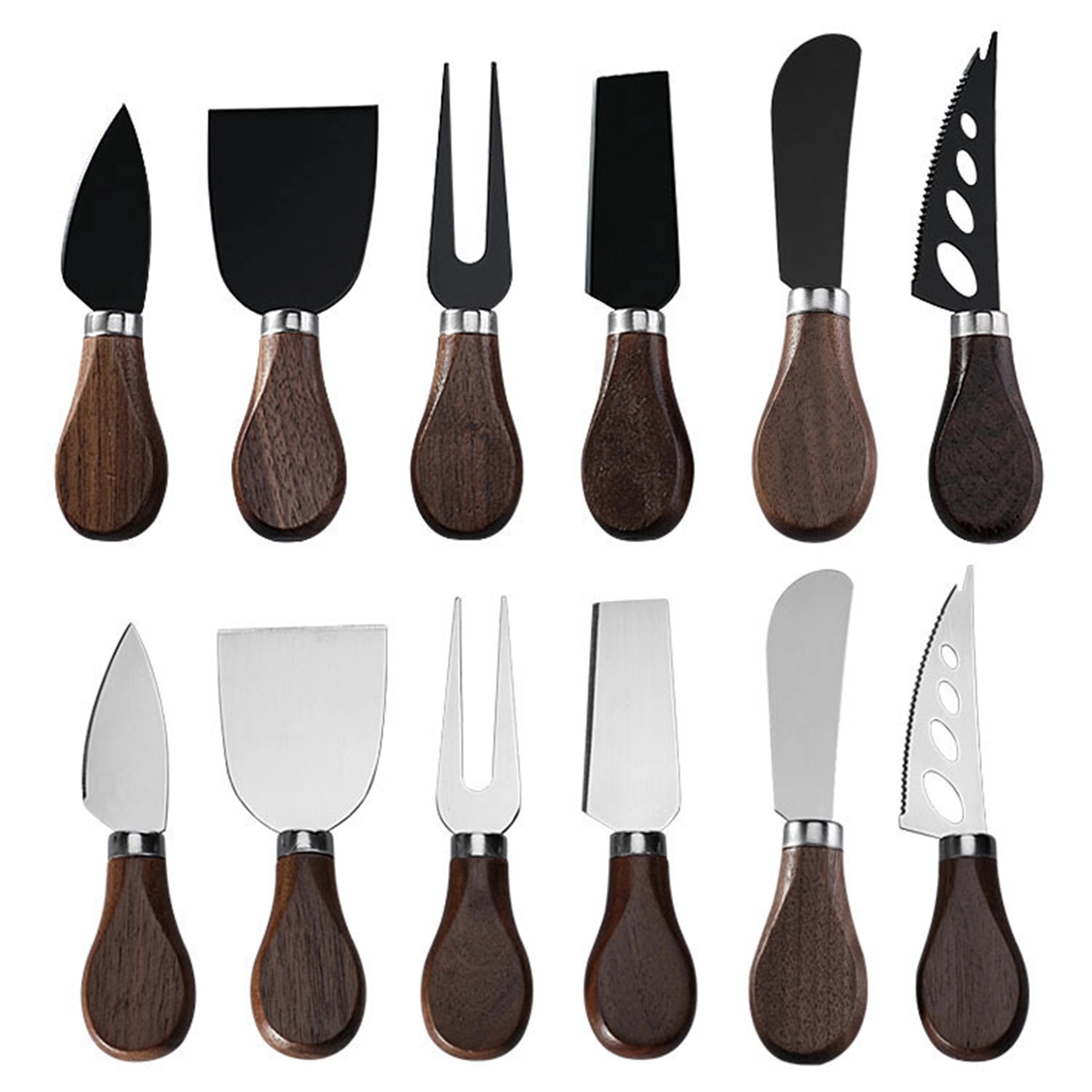 4 Piece Mini Stainless Steel Cheese Cutting Set 5