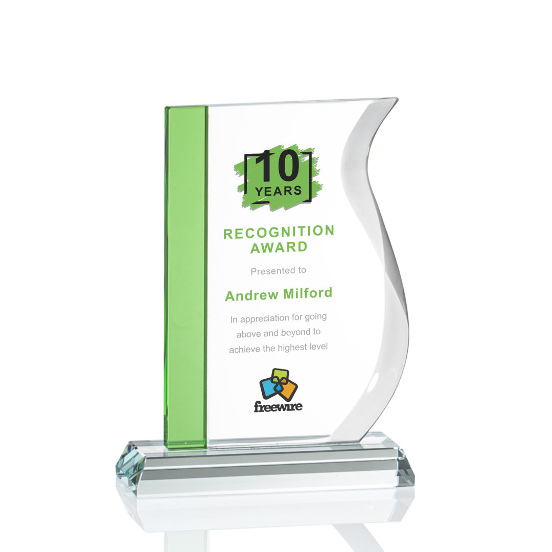 Burbank VividPrint™ Award - Green 6