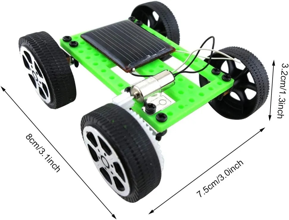 DIY Assemble Solar Power Car 4