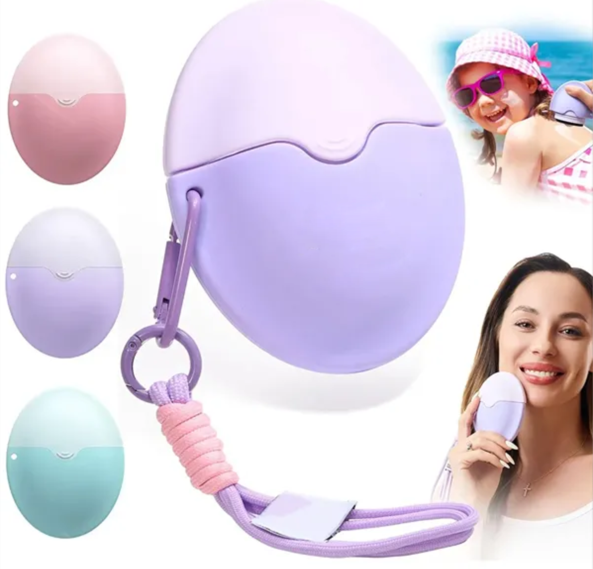 Refillable Roll on Sunscreen Applicator 1