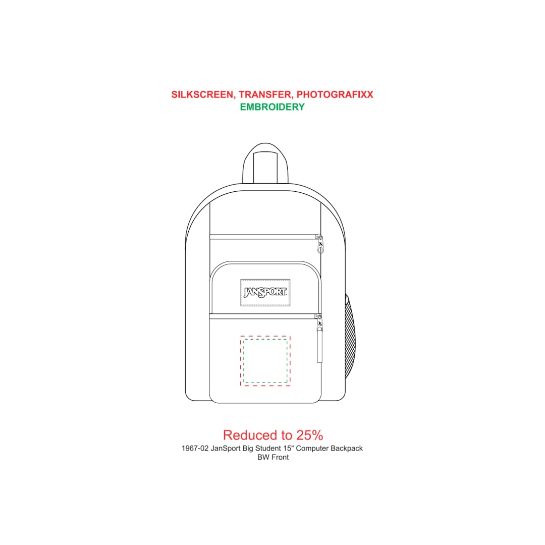 JanSport Big Student 15" Computer Backpack 24
