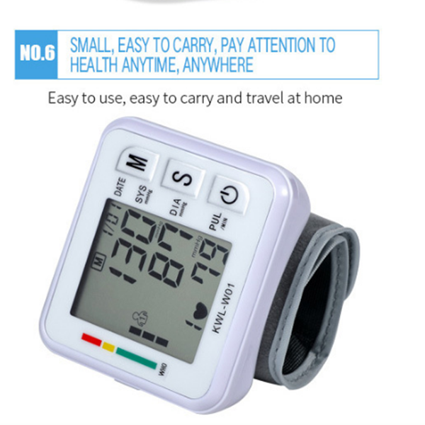 Automatic Accurate Wrist Blood Pressure Monitor 4