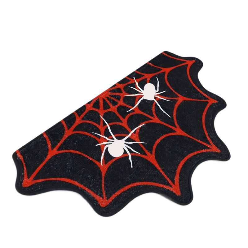 Spider Web Halloween Rug 12