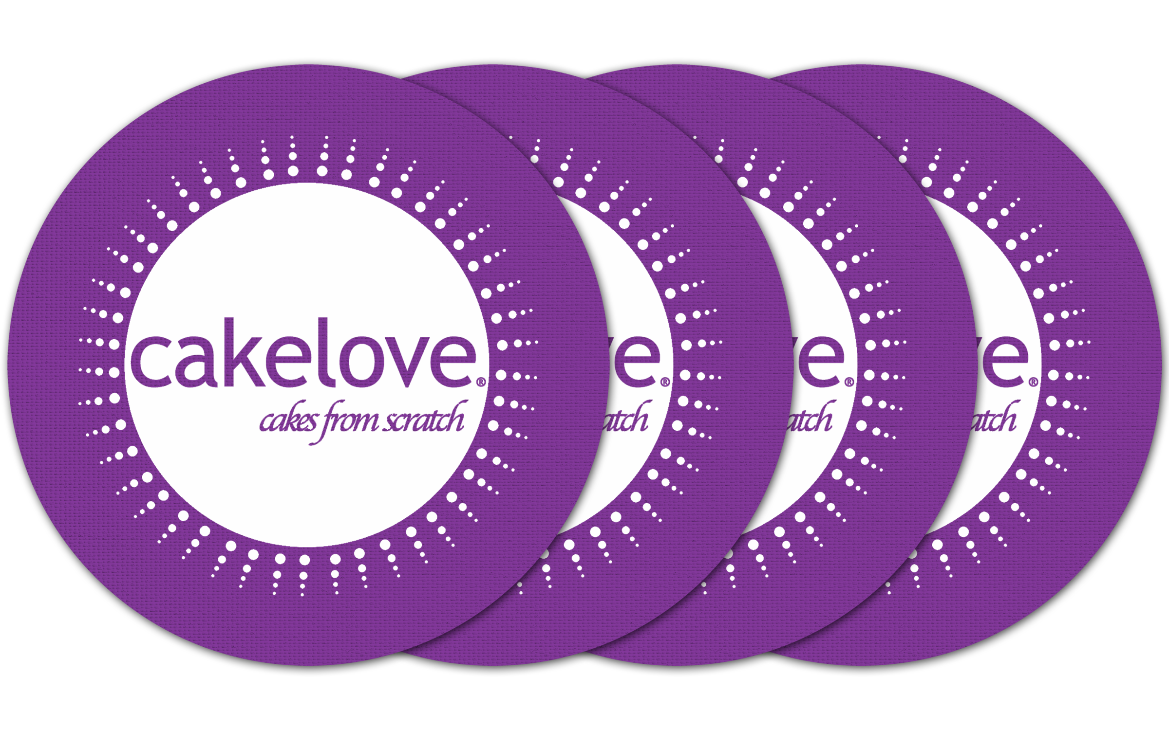 Circle Vinyl Coaster (Set of 4) 16