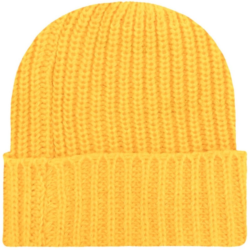 Knitted Cuffed Beanie 12