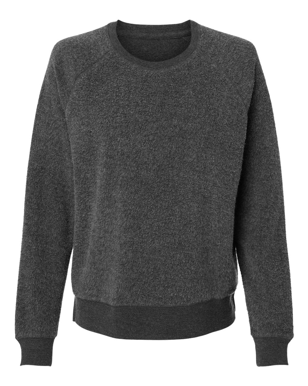 Women's Fleece Out Crewneck Pullover - K01 12
