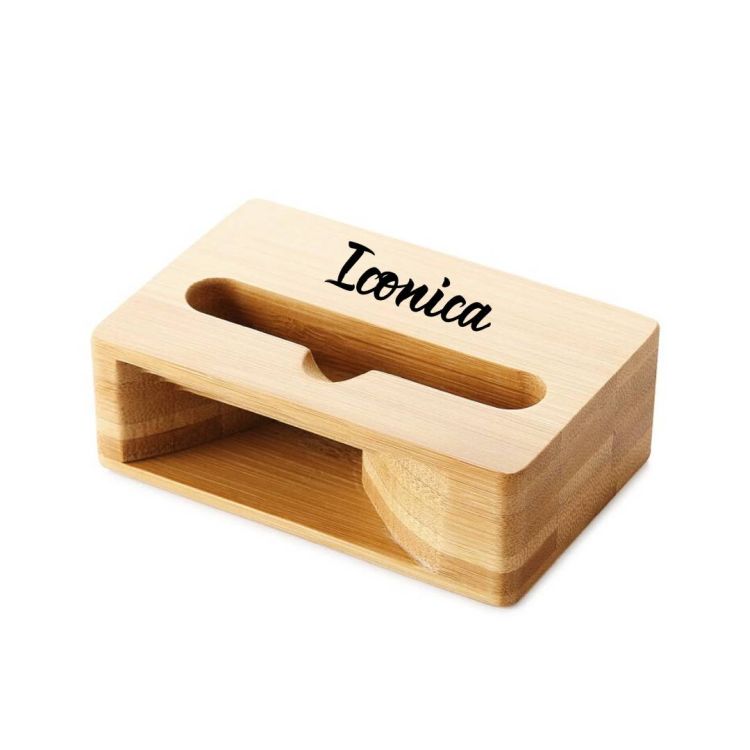 Mobile Phone Wooden Bracket And Loudspeaker 3